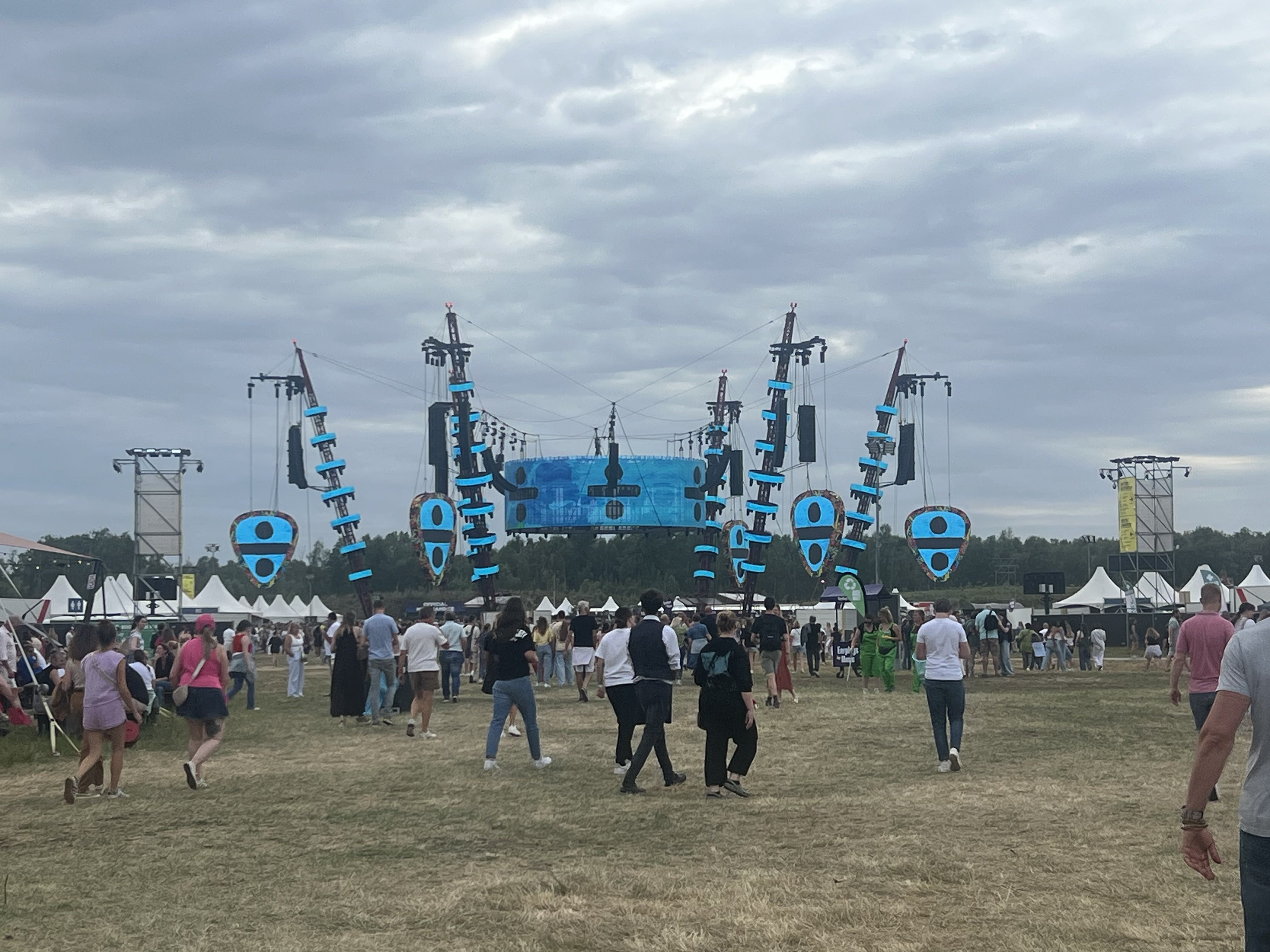 Ed Sheeran concert venue view