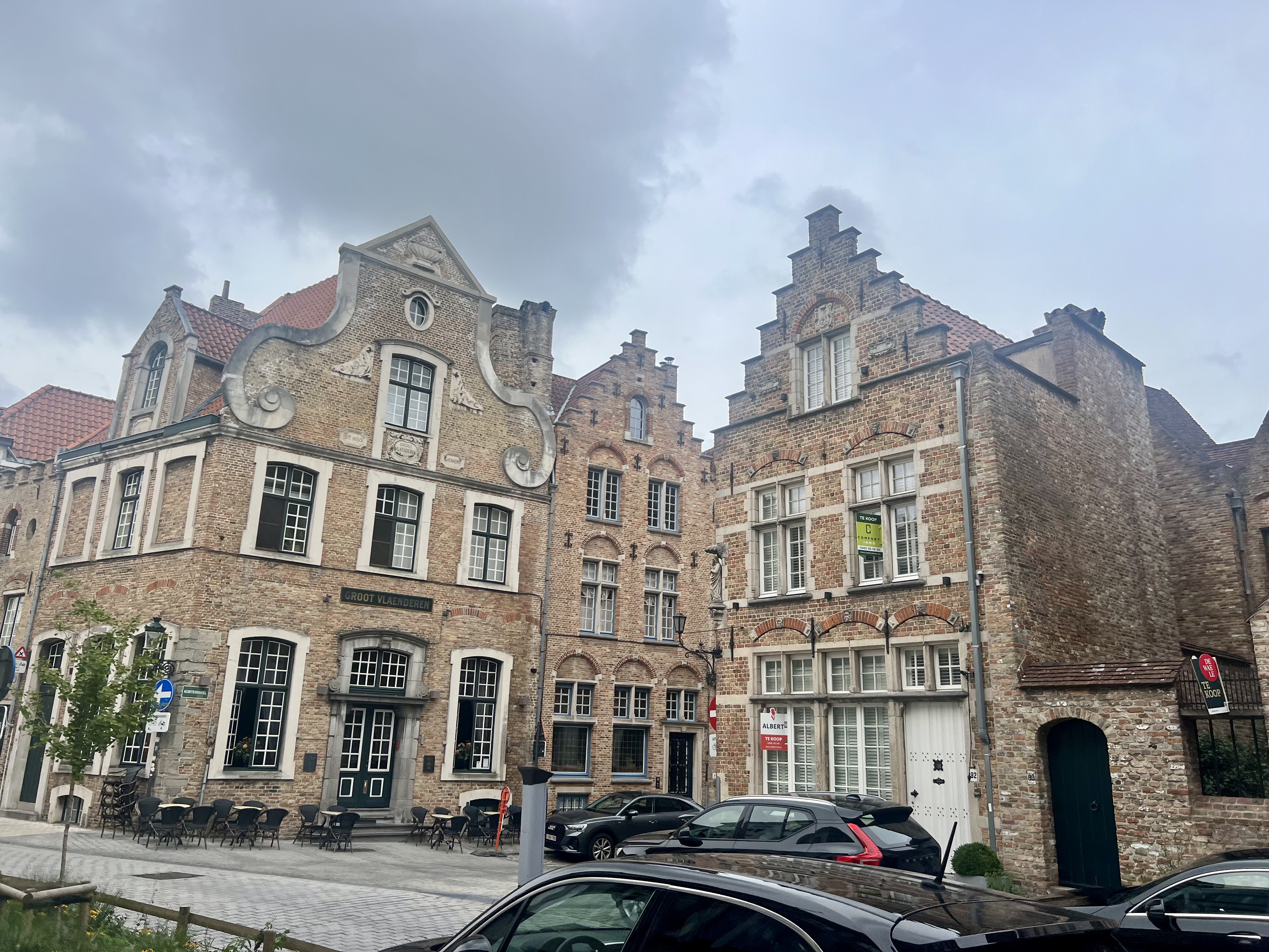Random street in Bruges
