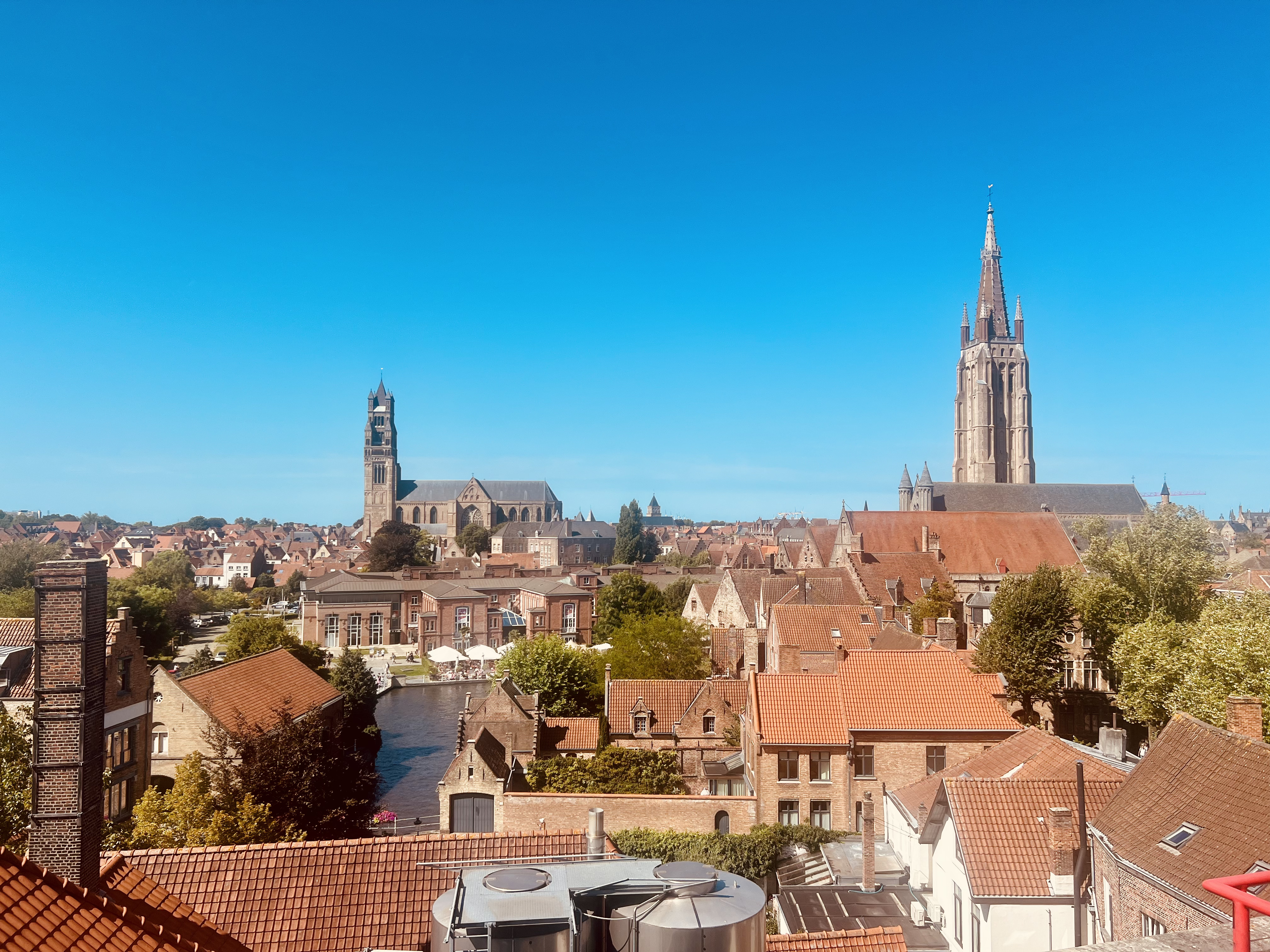 View from the top of the brewery