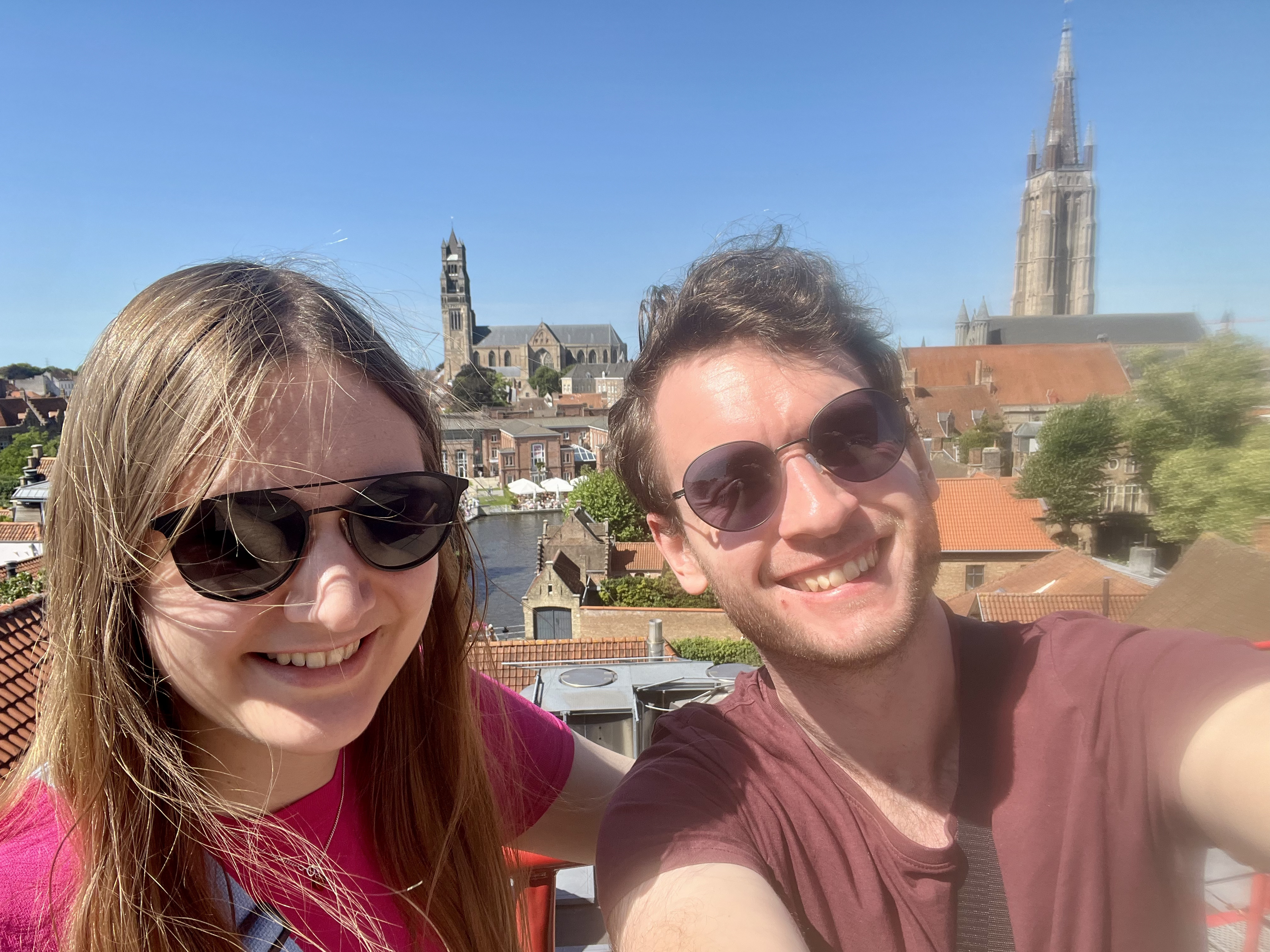 Selfie on the rooftop