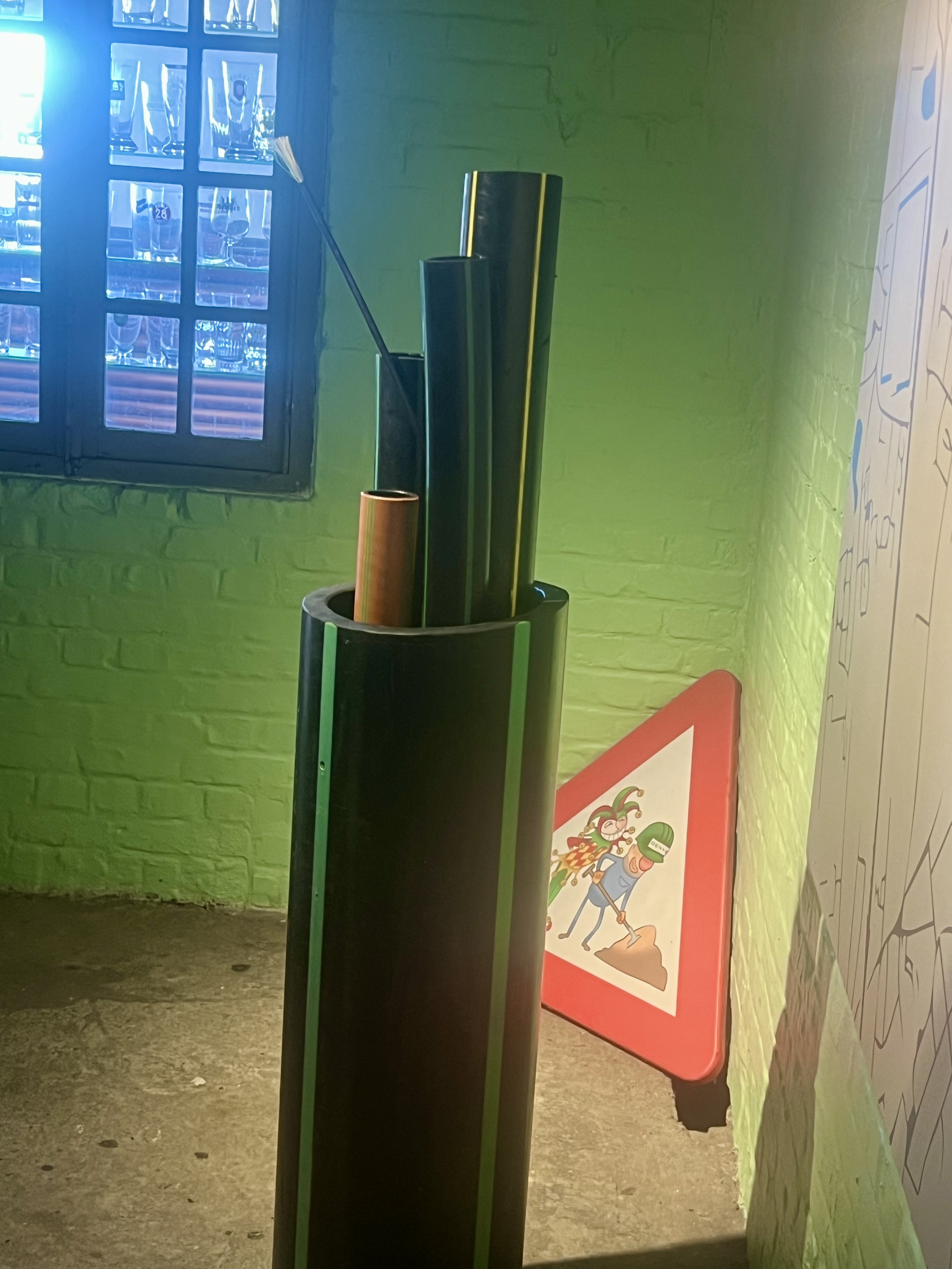 A sample of the beer pipeline