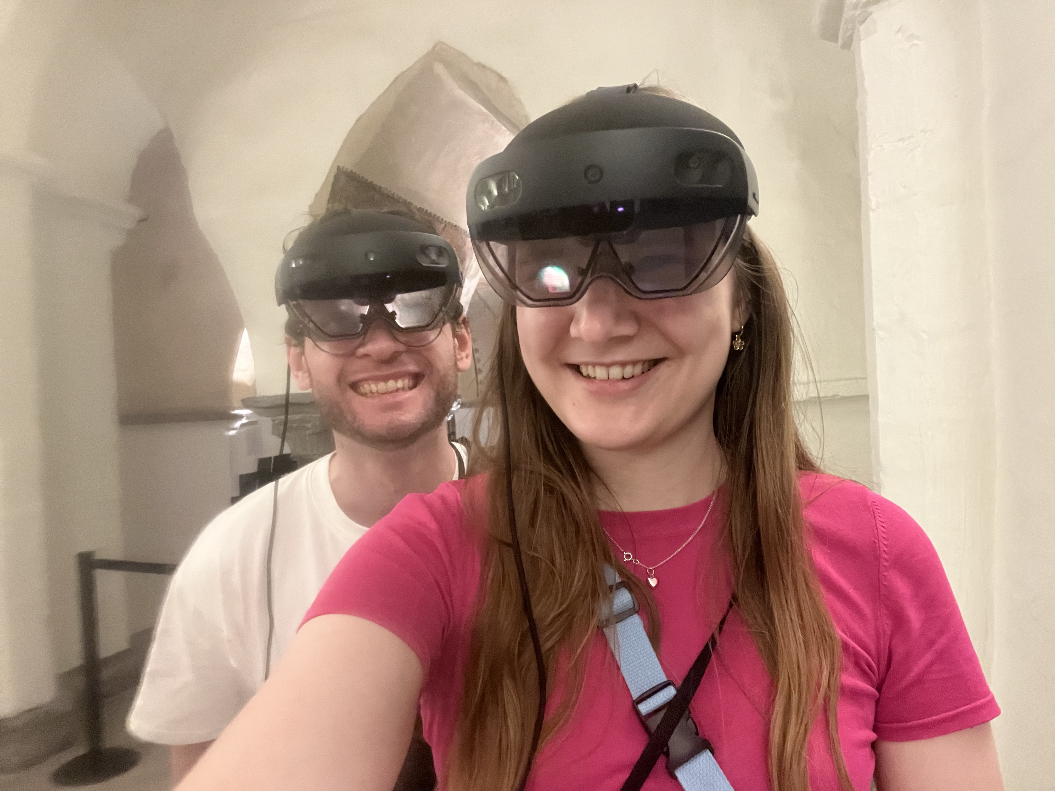 Us with the VR headsets