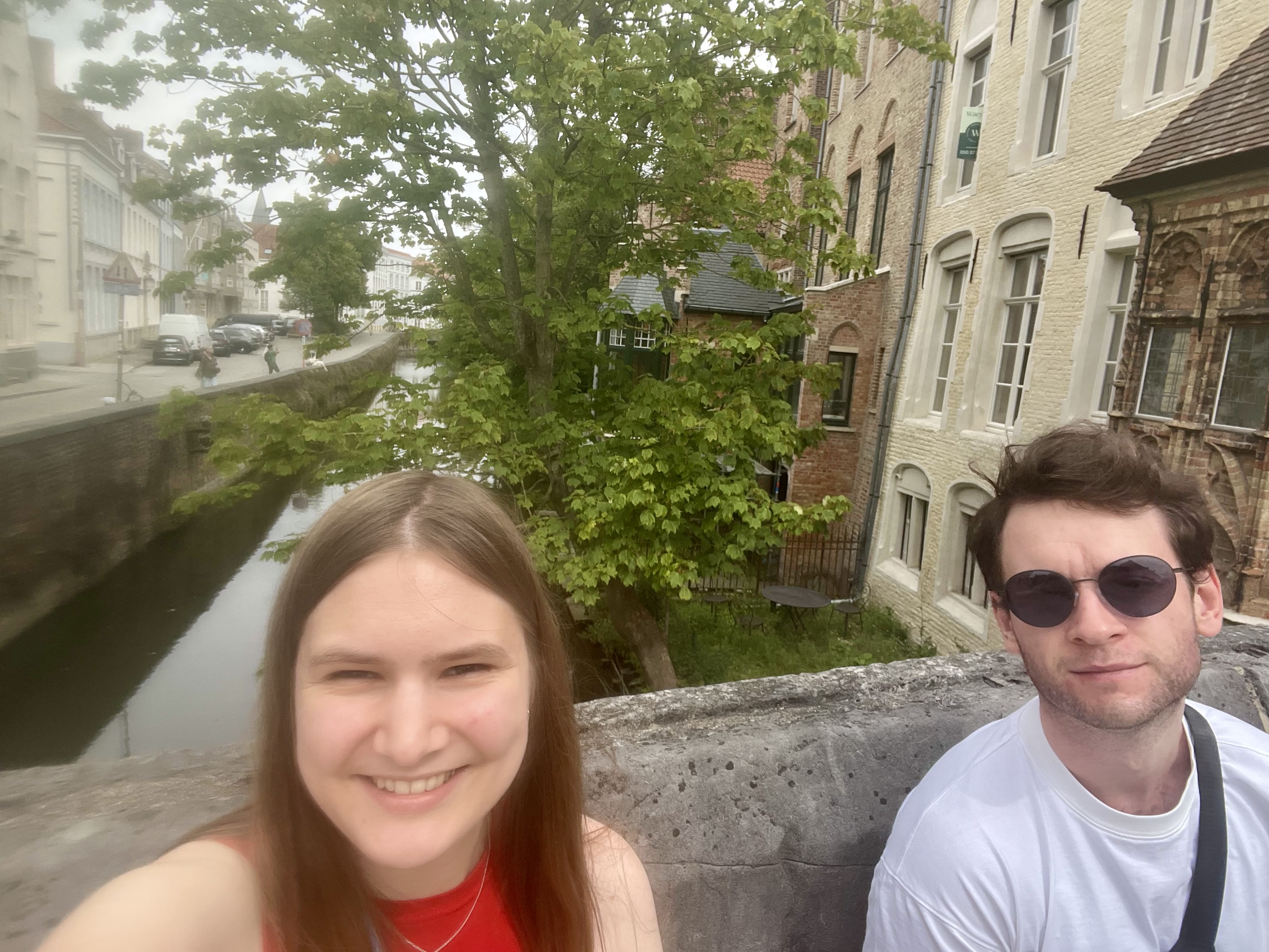Random street in Bruges