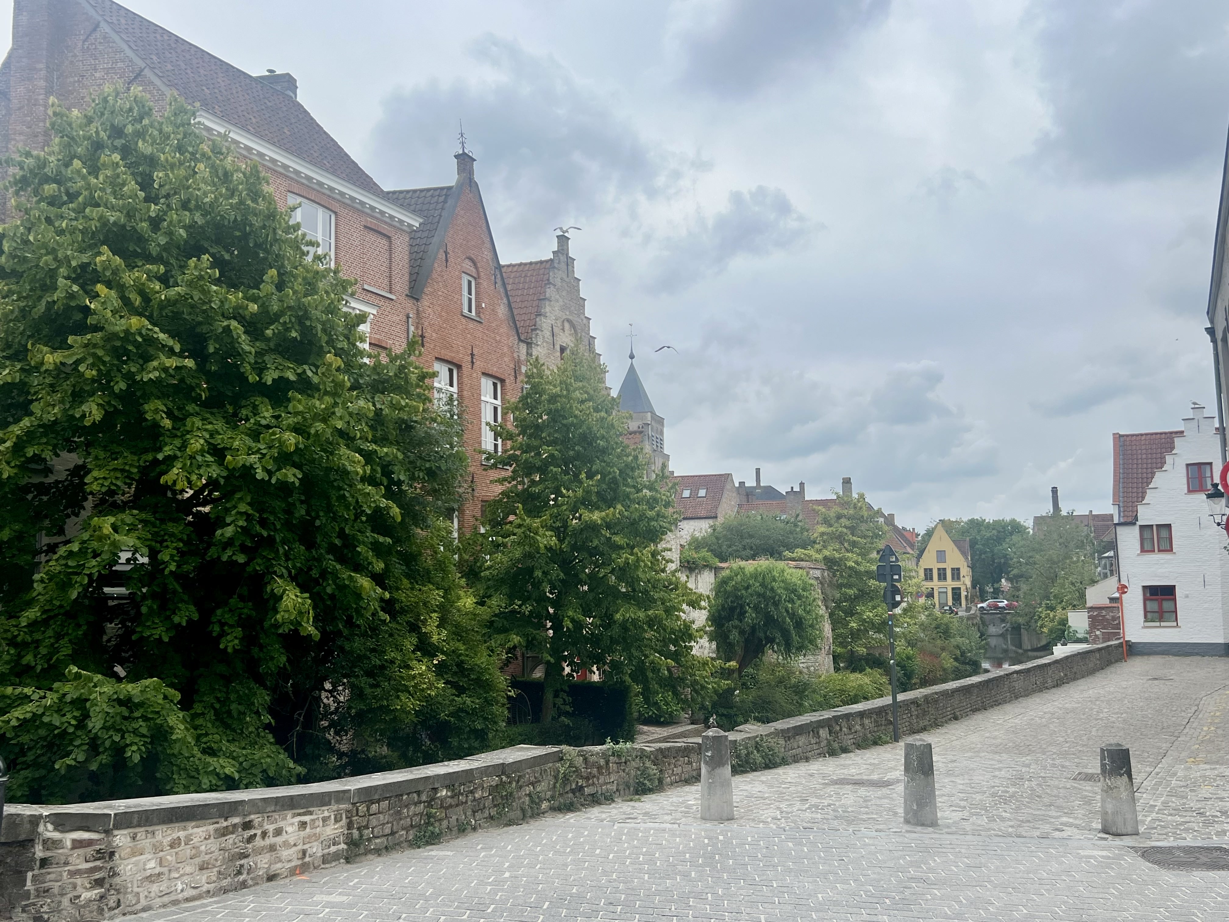 Random street in Bruges