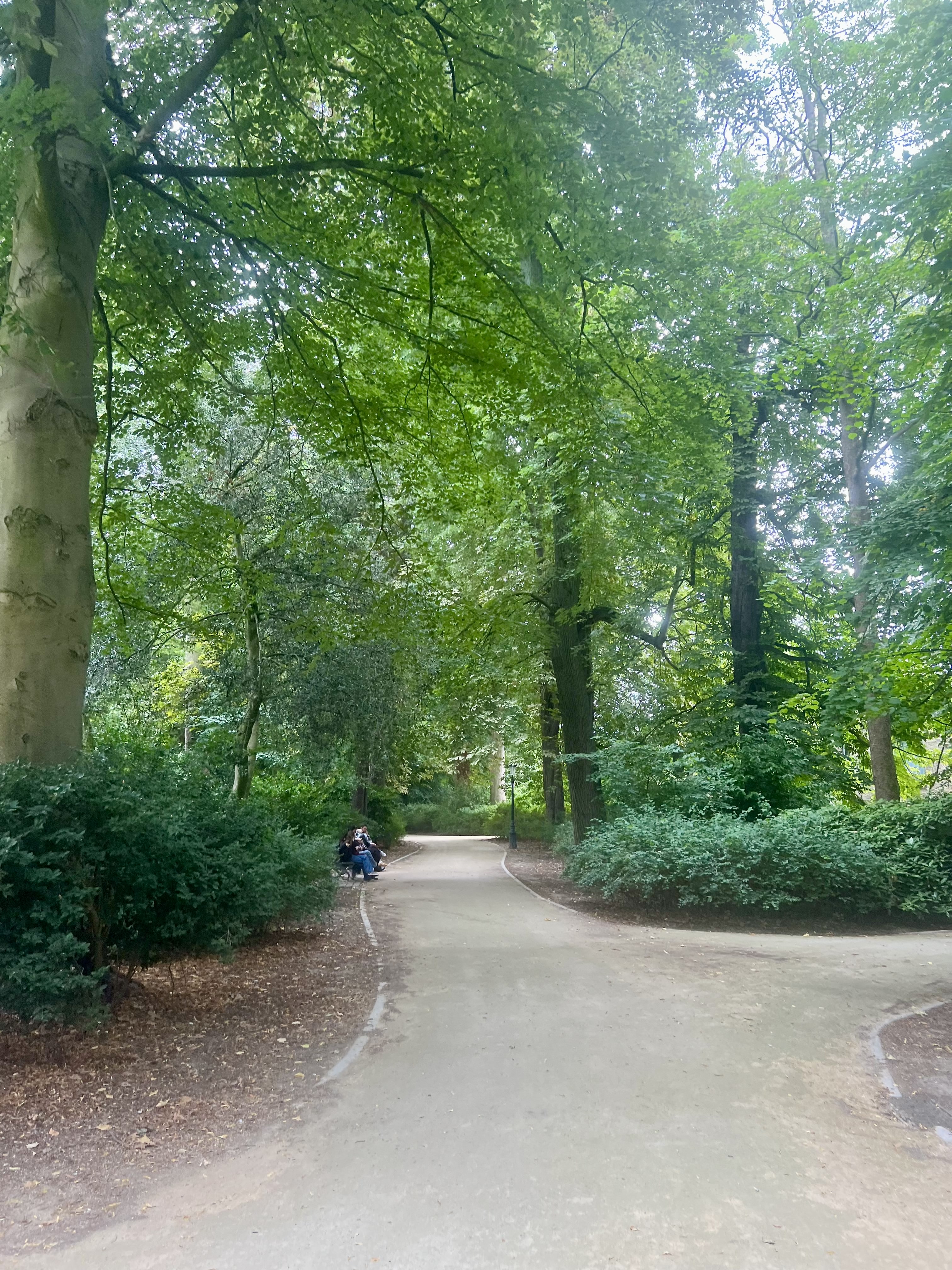 Small park in Bruges