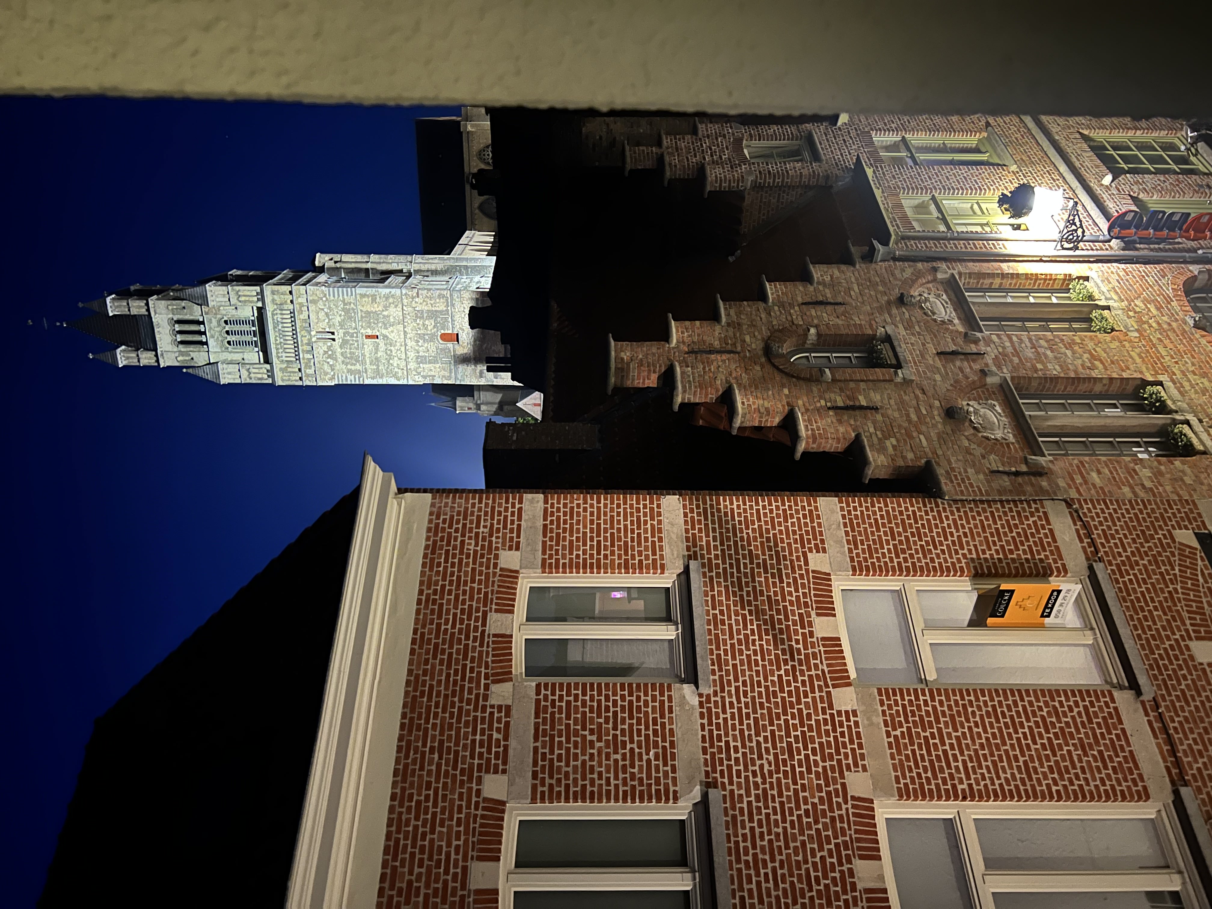 St. Salvator's Cathedral at night