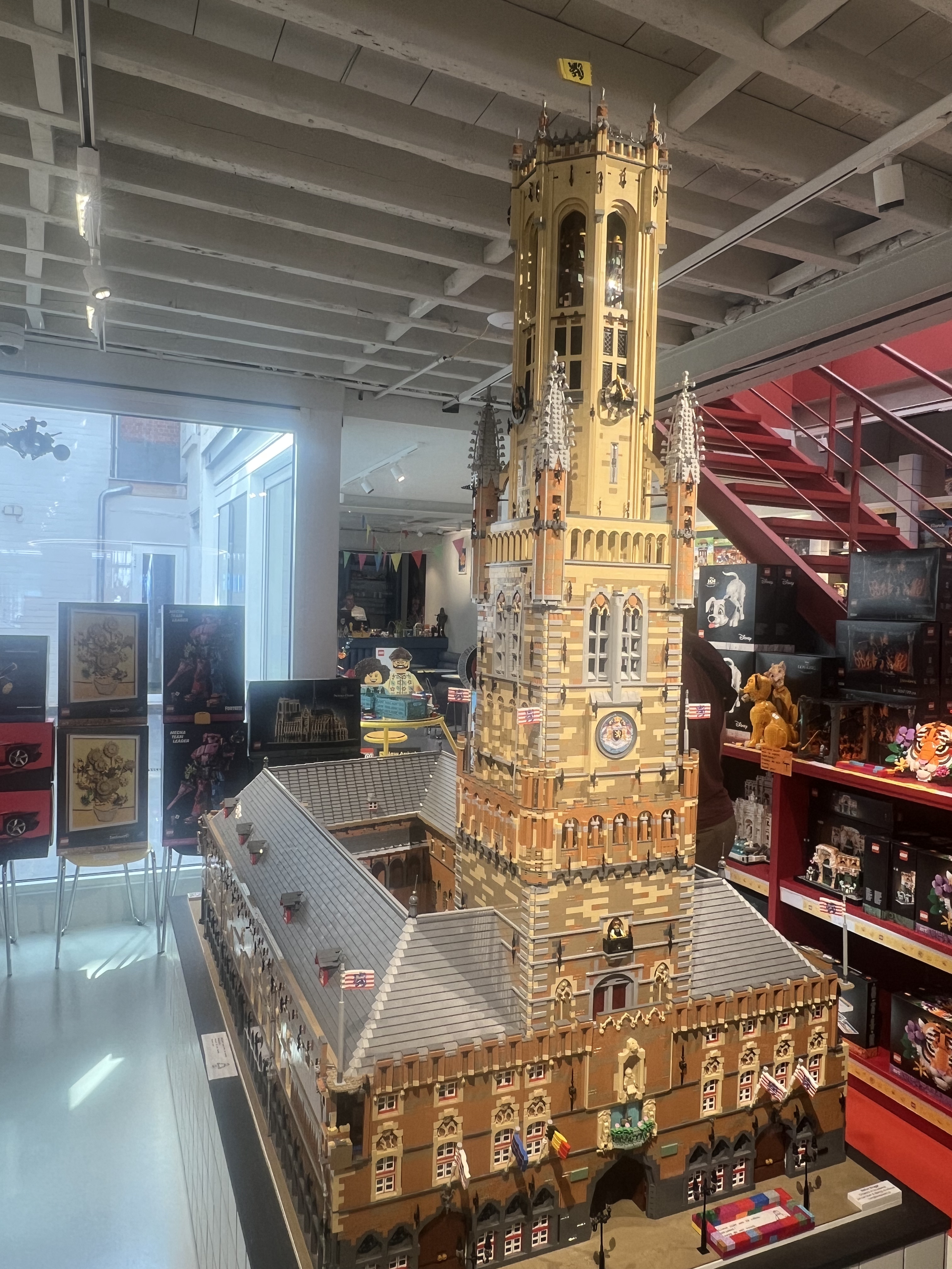 Lego model of Belfort tower