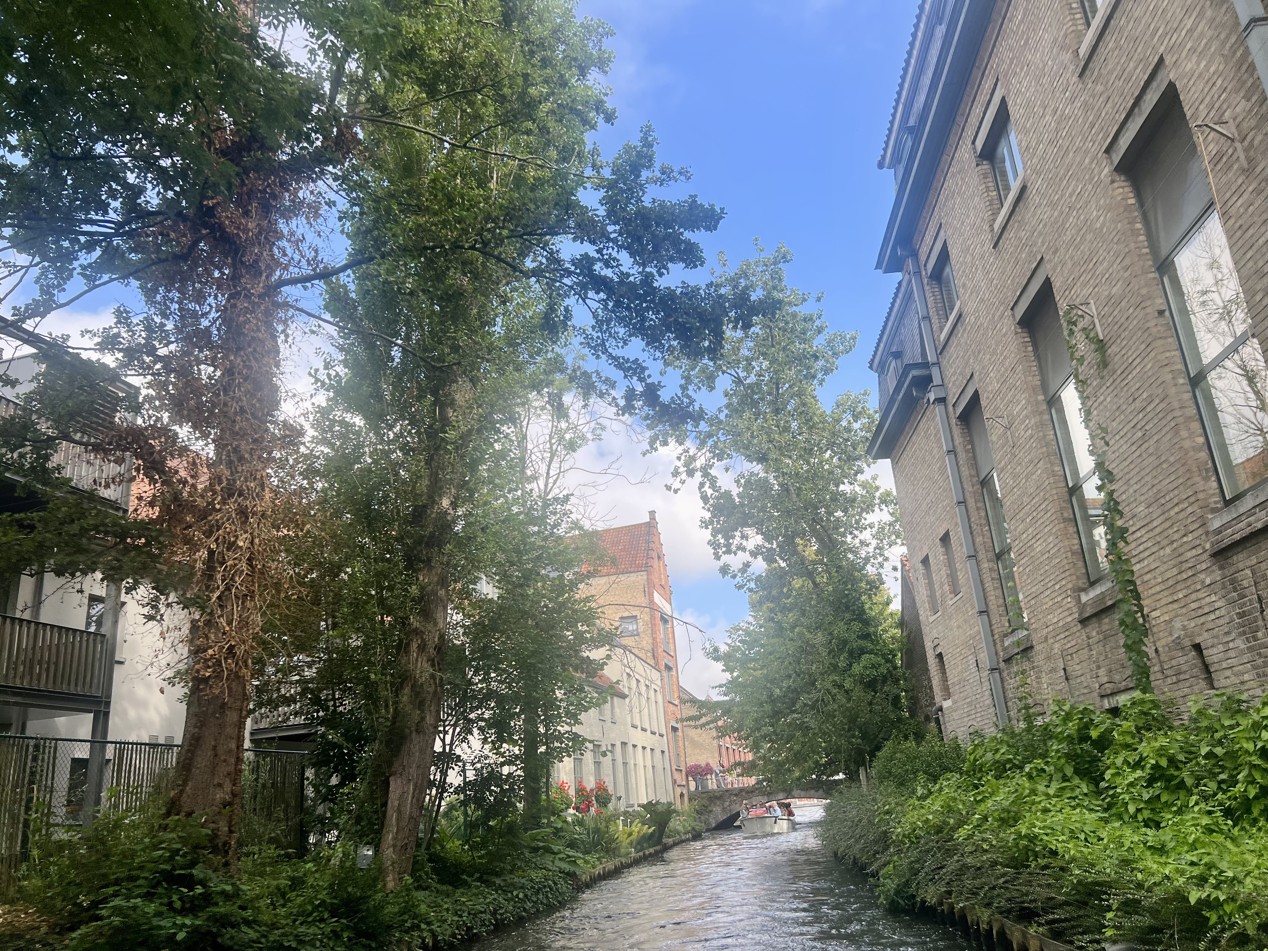 Canal boat tour