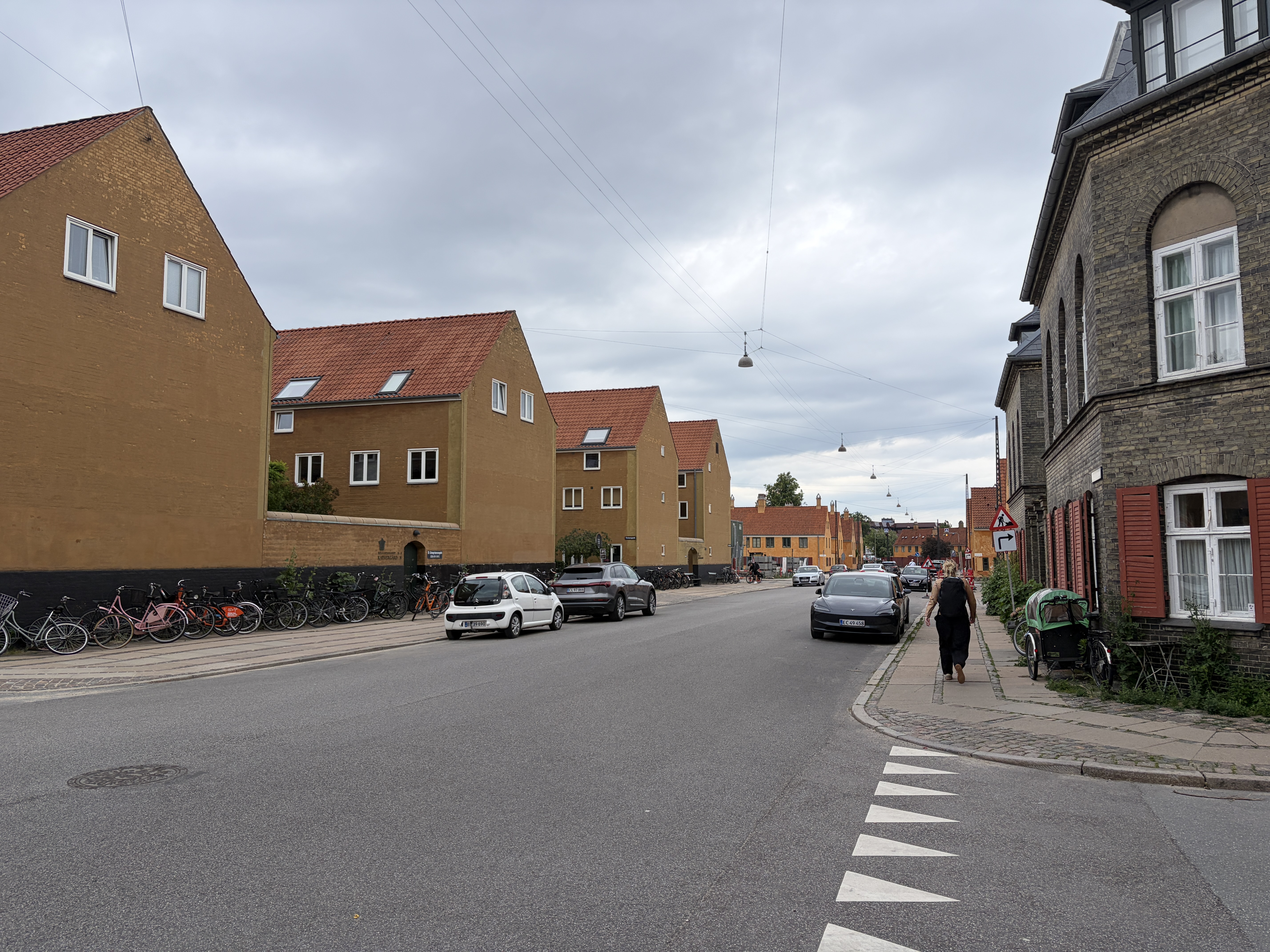 A neighborhood in the city center