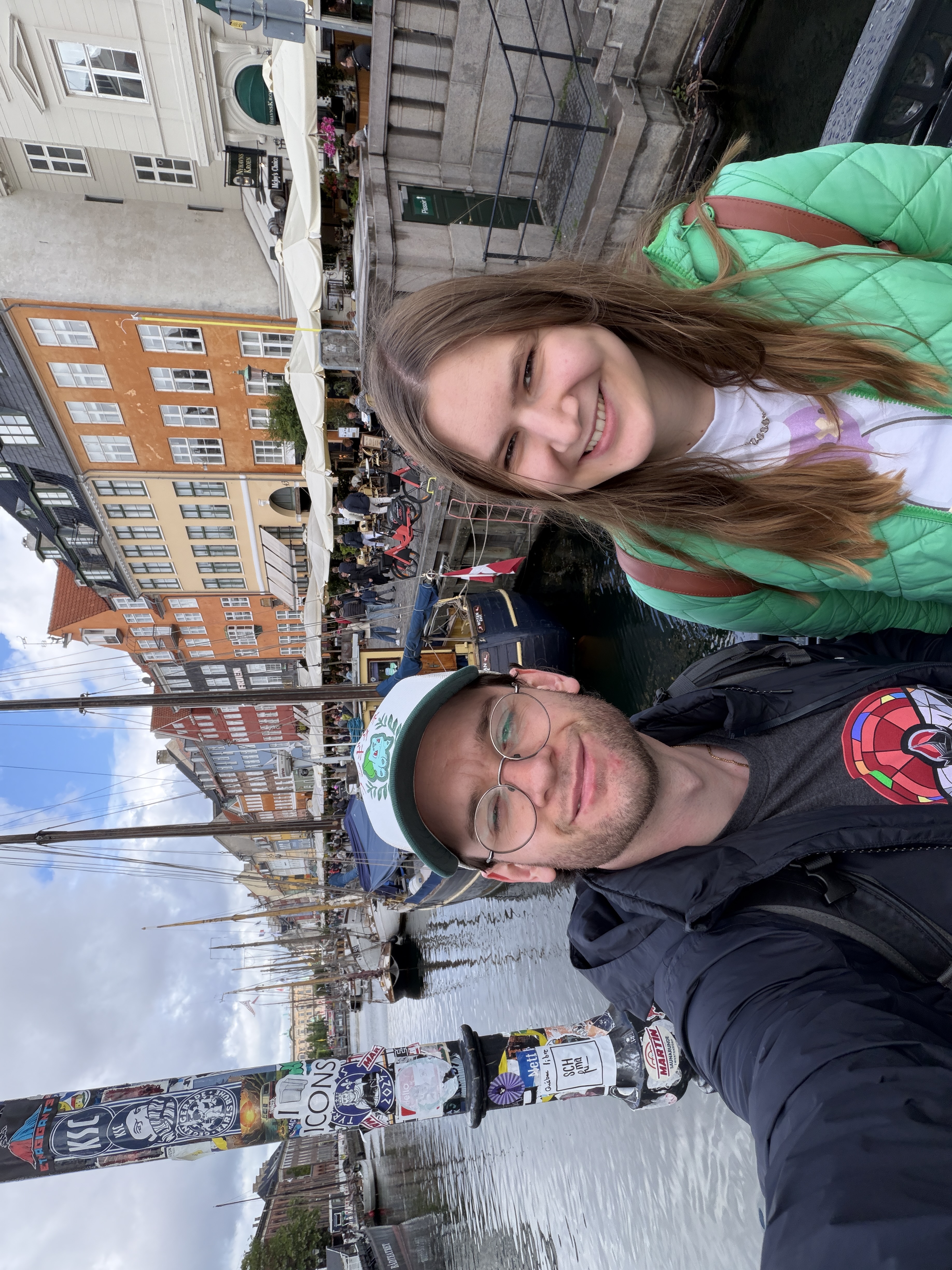 Selfie in front of Nyhavn