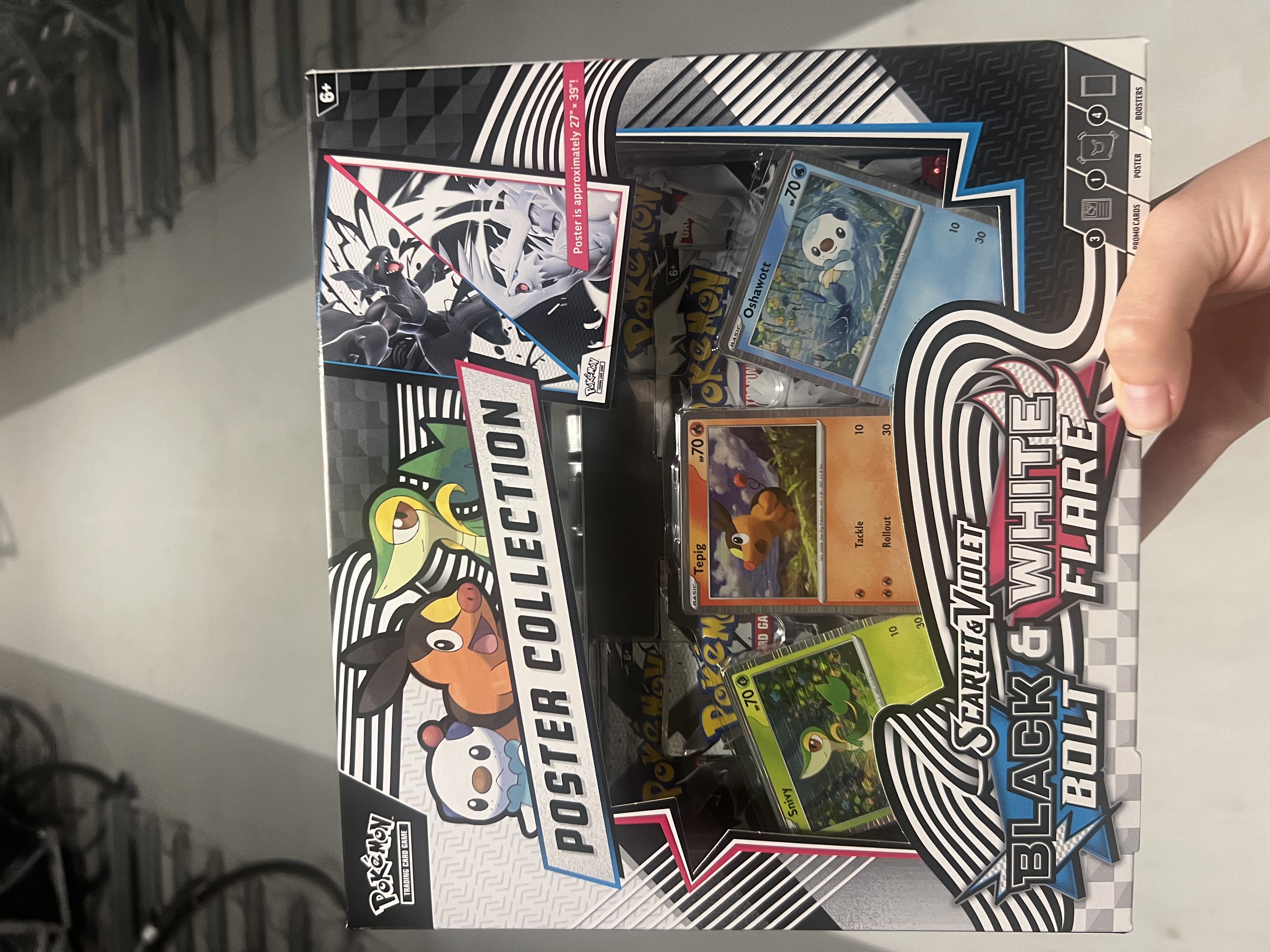 Pokémon cards bought at the game store