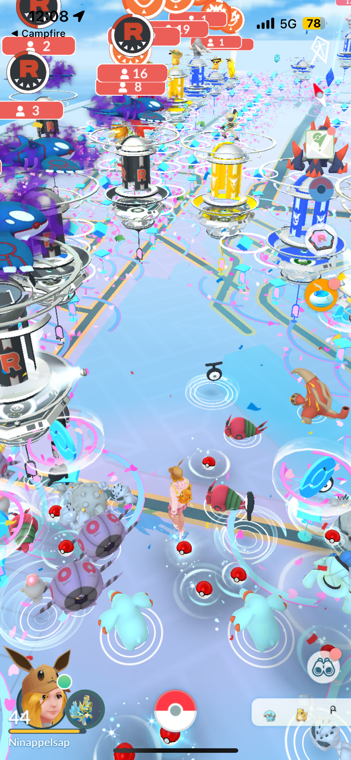in-game pokestops