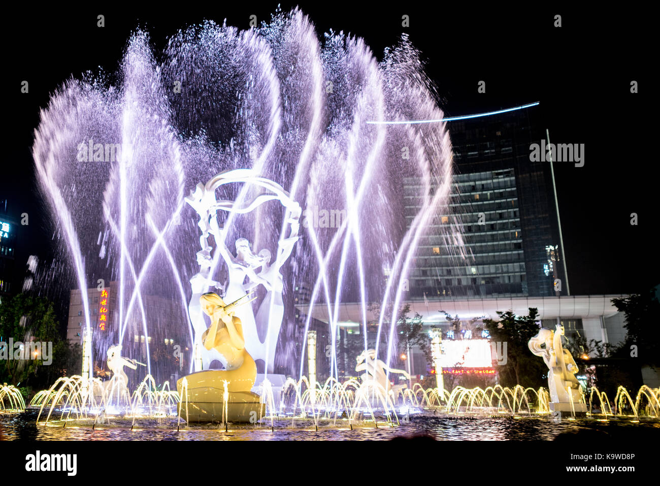Wulin Square Fountain Show