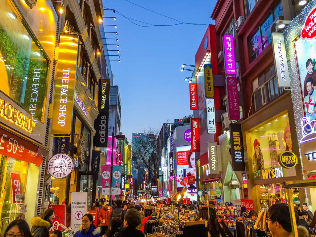 Myeondong Shopping Street