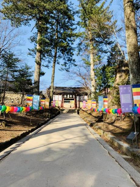 Entrance to temple